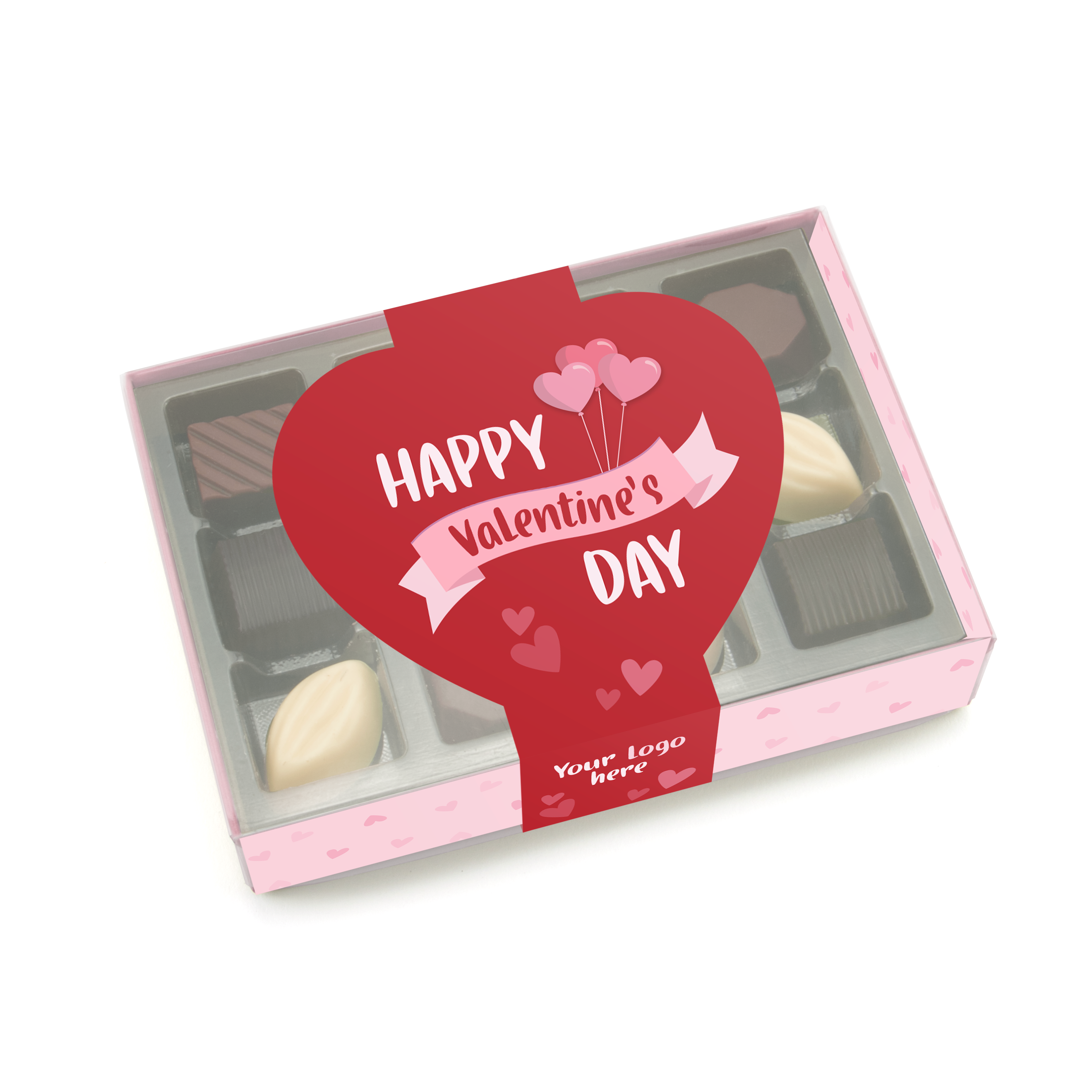 Valentines - Luxury 12 Choc Box - Chocolate Truffles
