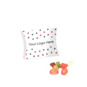 Eco Range - Eco Large Pouch Box - Haribo Star Mix, a branded confectionery printed with your logo (view 3)