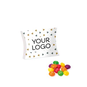 Eco Range - Eco Large Pouch Box - Skittles®, a branded confectionery printed with your logo (view 3)