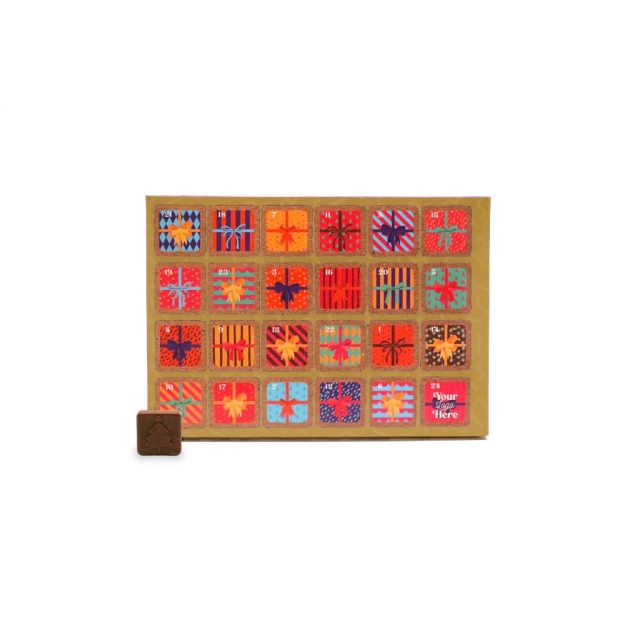 Winter Collection – A5 Advent Calendar – Milk Chocolate – 41% Cocoa