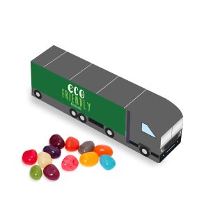 Eco Range - Eco Truck Box - Jelly Bean Factory®, a branded confectionery printed with your logo (view 3)
