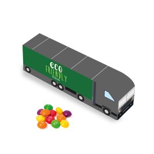 Eco Range - Eco Truck Box - Skittles®, a branded confectionery printed with your logo (view 3)
