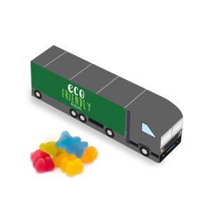 Eco Range - Eco Truck Box - Vegan Bears, a branded confectionery printed with your logo (view 3)