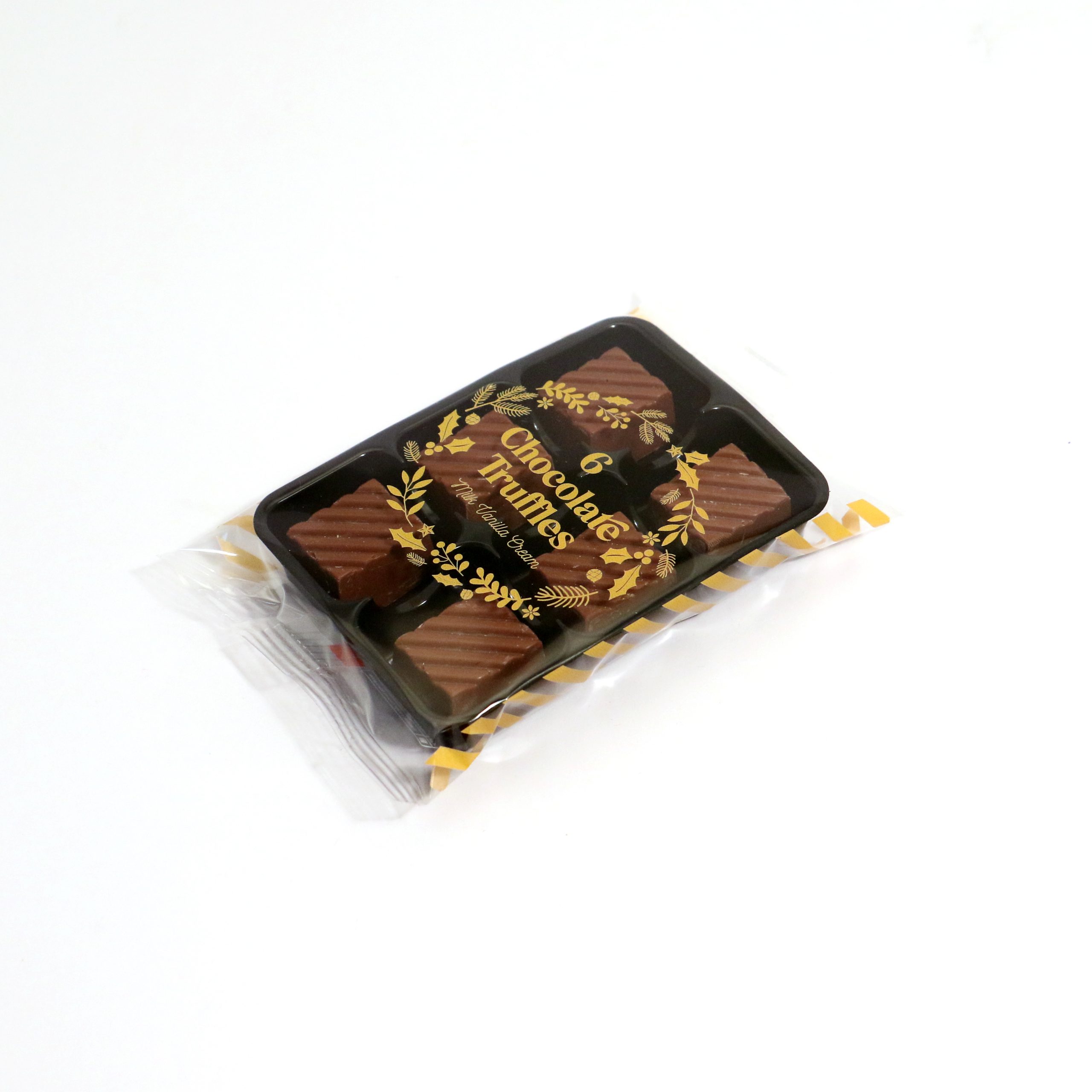 Winter Collection - Flow Wrapped Tray - Vanilla Cream - x6 - Chocolate Truffles