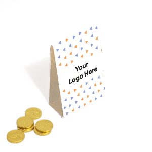 Eco Range - Eco Carton - Chocolate Coins, a branded confectionery printed with your logo (view 3)