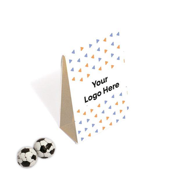 Eco Range – Carton Box – Chocolate Footballs