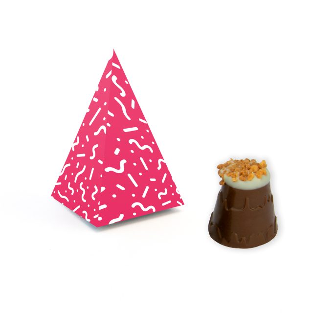 Eco Range – Eco Pyramid Box – Mallow Mountain with Hazelnut Sprinkles*