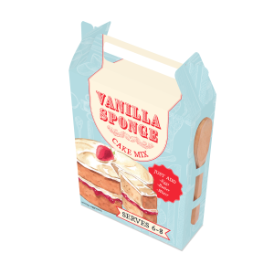 Cake Mix Box - Cake Mix, a branded baking printed with your logo (view 3)