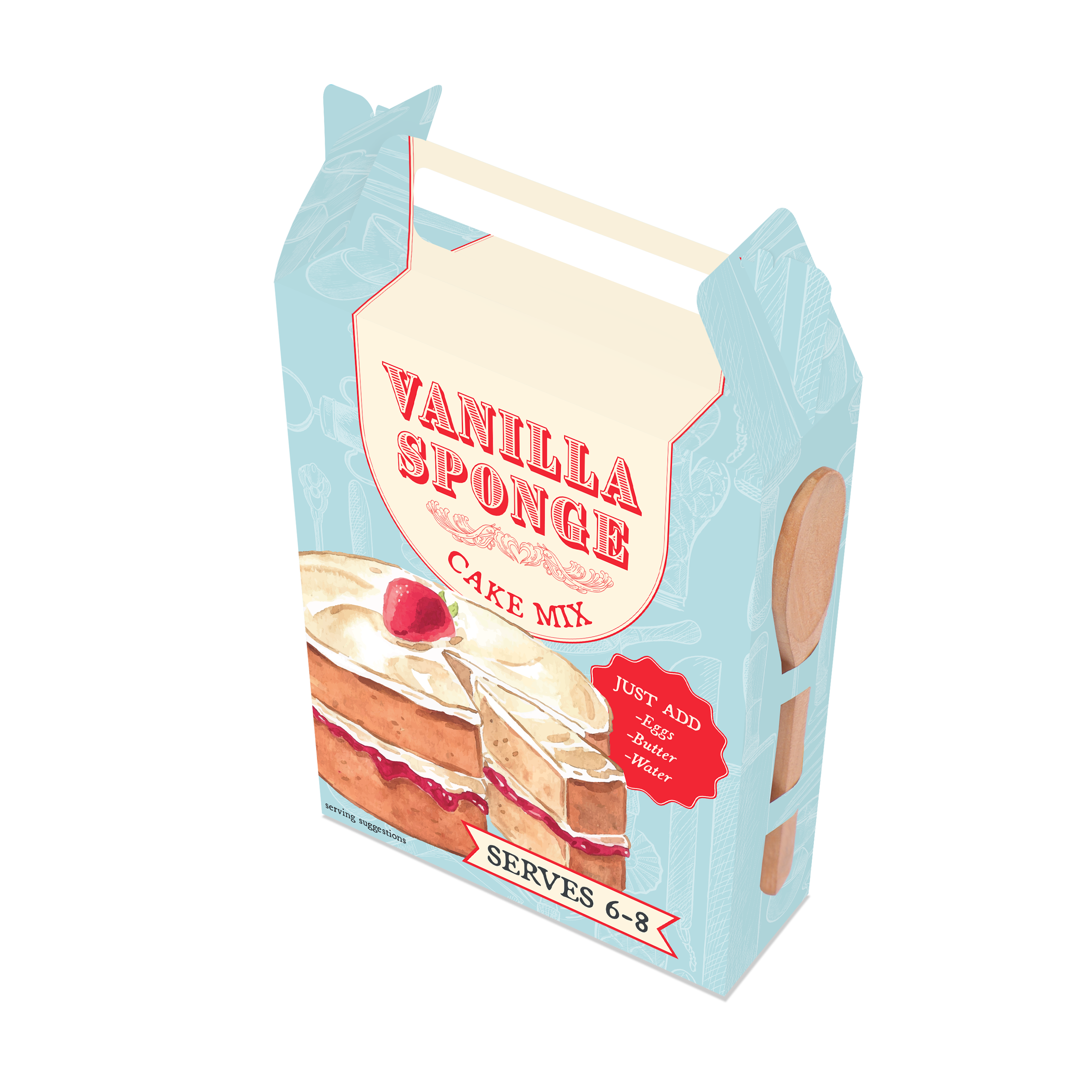 Cake Mix Box - Cake Mix