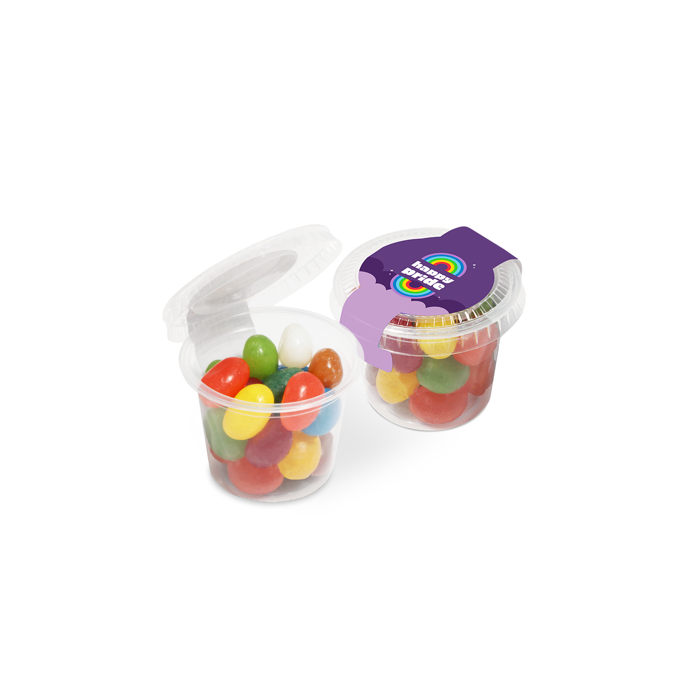 Pride Eco Mini Pot With Jelly Bean Factory Sweets
