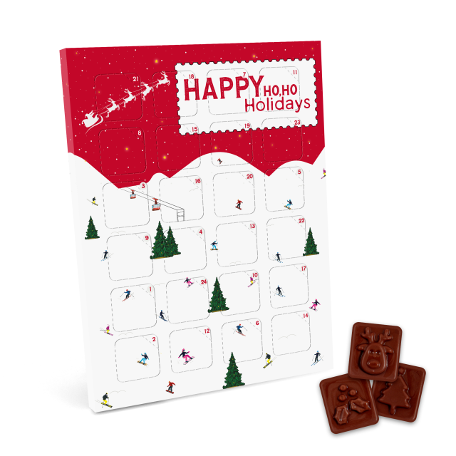 Advent Calendars ’24 – Maxi Advent Calendar – Vegan Dark Chocolate – 71% Cocoa
