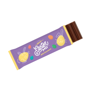 Easter - 12 Baton Bar - Milk Chocolate³, a branded confectionery printed with your logo (view 3)