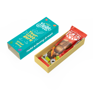 Easter - Eco Matchbox - KitKat Bunny, a branded confectionery printed with your logo (view 3)
