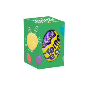 Easter - Eco Mini Egg Box - Creme Egg, a branded confectionery printed with your logo (view 3)