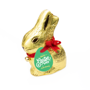 Easter - Eco Tag - Lindt Bunny, a branded confectionery printed with your logo (view 3)