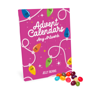 Advent Calendars - Maxi Advent Calendar - Jelly Bean Factory®, a branded confectionery printed with your logo (view 3)