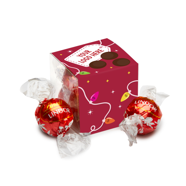 Winter Collection – Clear Cube – Lindor Truffles